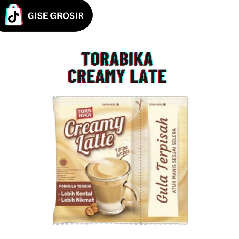 1 Renceng Torabika CREAMY LATTE Gula terpisah 25 gr - Shop | Tokopedia