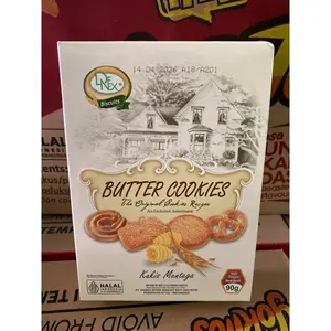 Denex Butter Cookies 90gr - Biskuit Mentega Halal dengan Rasa Original yang Menggugah Selera