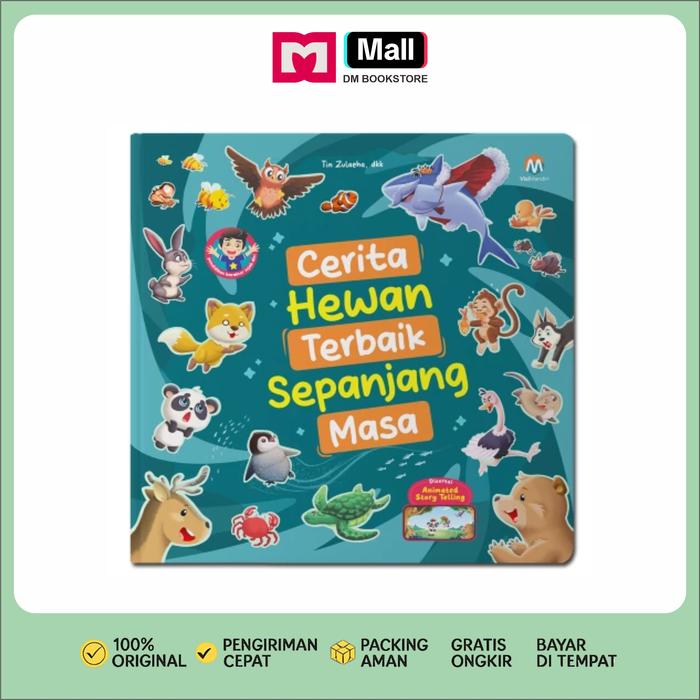 Gambar DM Bookstore - Buku Cerita Anak Dongeng Sebelum Tidur Cerita Hewan Terbaik Sepanjang Masa Hardcover Untuk Usia 3+ Tahun dari DM Bookstore Kota Surakarta Tokopedia