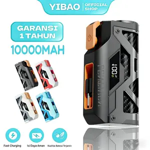 YIBAO LENTIVEN Mini Powerbank 10000mAh Fast Charging Port Type C untuk iPhone & Android  dengan Indikator LED Garansi 1 Tahun  BH5588