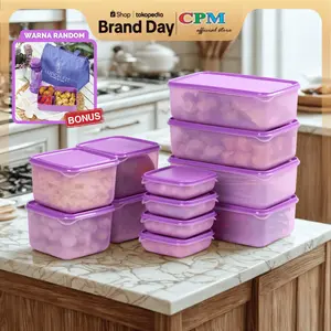 CPMxKak.zahnas PAKET FOOD STORAGE DAPUR SMART MOM 12 IN 1 Plastik BONUS ASUKA INH Best Selling