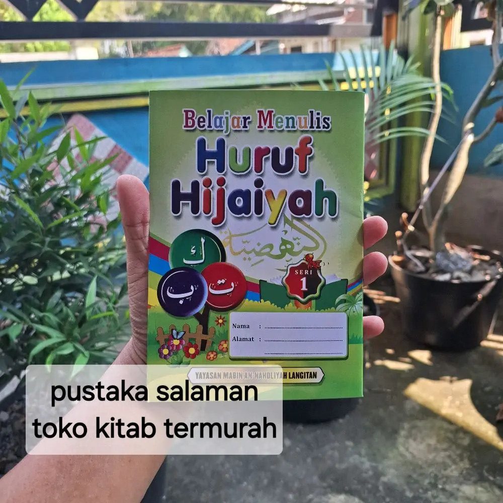 belajar menulis huruf hijaiyah kataba seri 1