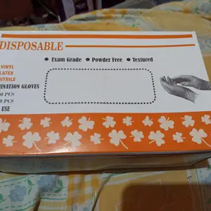 Sarung Tangan NITRILE BIRU isi 50 pcs serbaguna Disposable BISA COD!!!