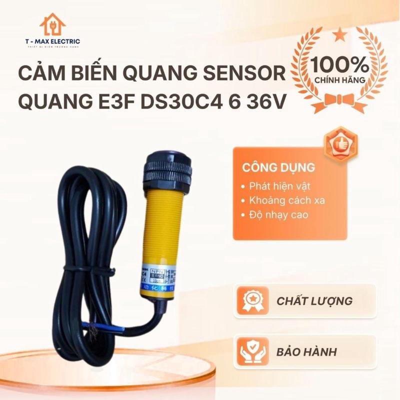 Cảm biến quang sensor quang E3F DS30C4 6 36v