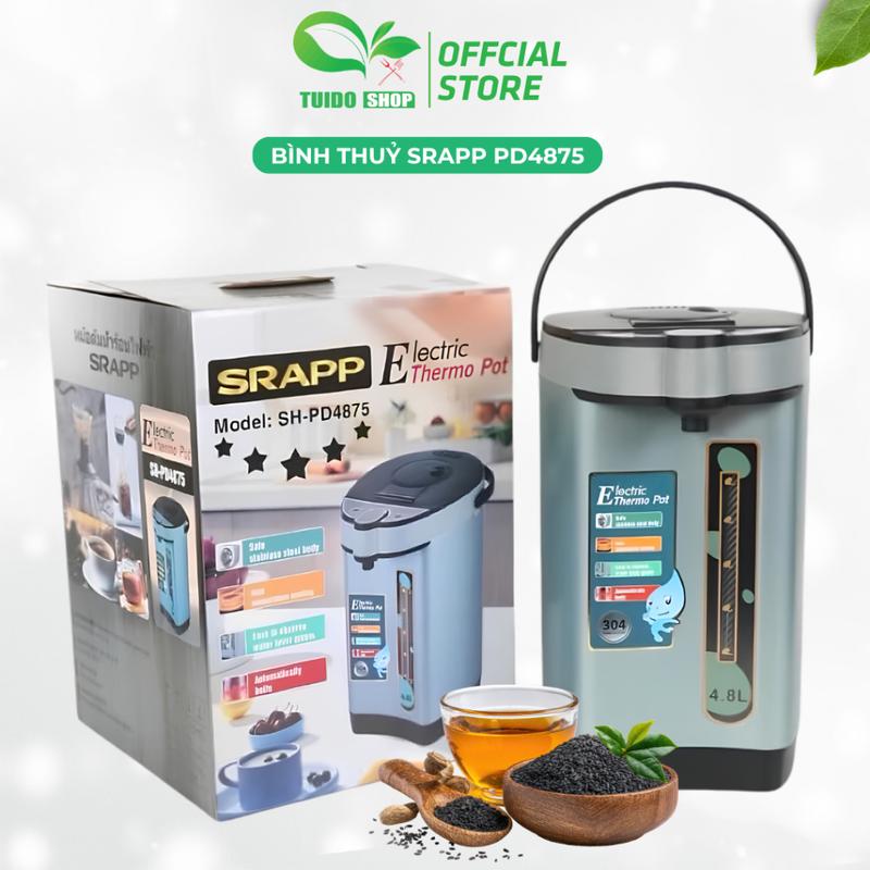 Bình Thủy Điện 4.8L Giữ Nhiệt 24H Đun Nước Sôi Nhanh Tiện Lợi Cho Gia Đình