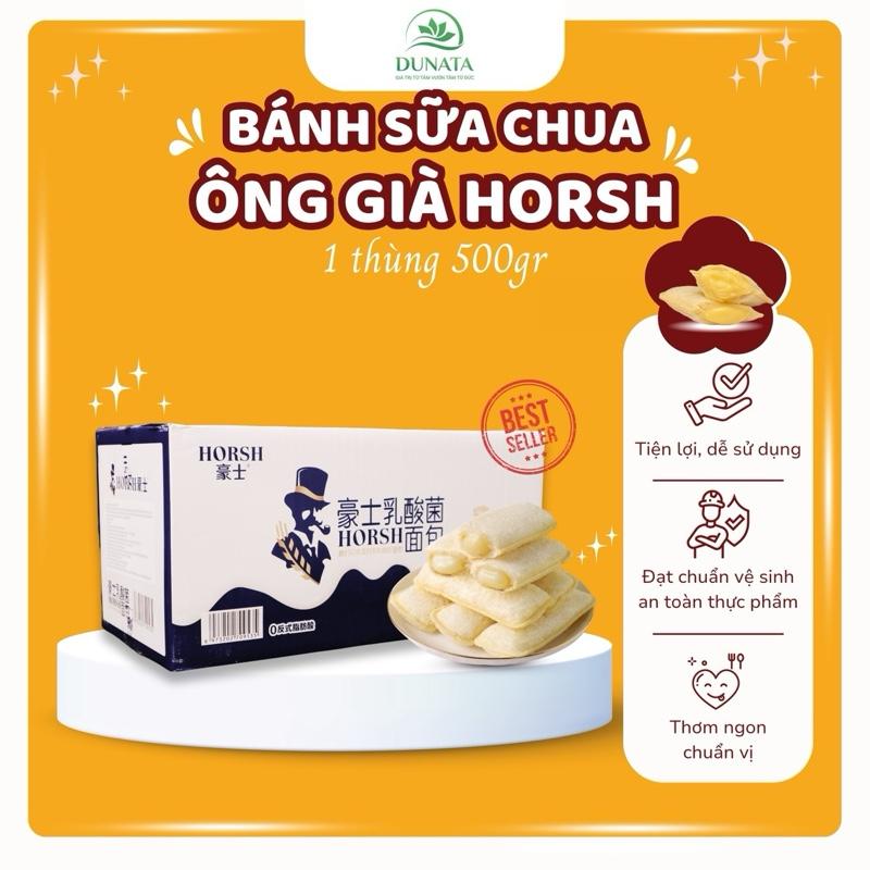 Bánh Sữa Chua Ông Già Horsh DATE MỚI Chính Hãng - HSD: 90 ngày [NSX,HSD: IN CỤ THỂ TRÊN BÁNH]