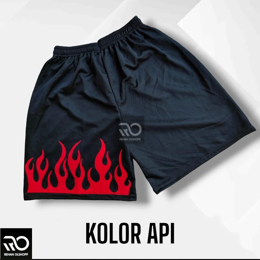 100Ribu an 15Pcs Celana Kolor Boxer Api Dan Tartan Pria Wanita Unisex REMAJA & DEWASA Harian Santai pendek  Hitam  Melar  Motif  Biru Hitam Putih Merah Shorts Polos Hijau Distro Panjang Nyaman Tartan Lembut