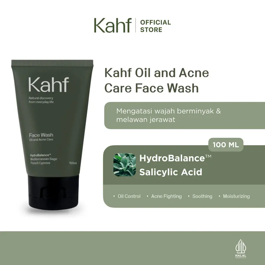 Kahf Oil and Acne Care Face Wash 100 - ml
