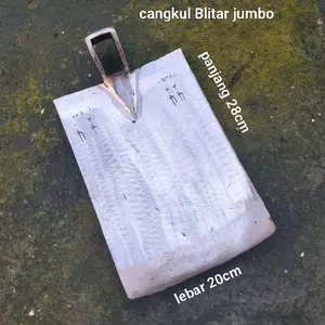cangkul blitar jumbo baja kualitas premium