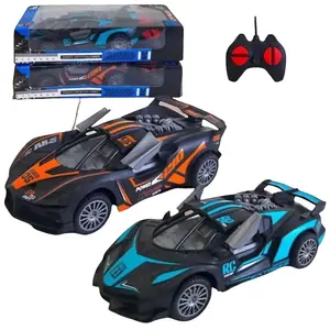 Mainan Mobil Remote Control RC Express Speed dengan Remote Baterai AA 2pc & Baterai Aa 3pc Ban Karet Pintu Buka Tutup