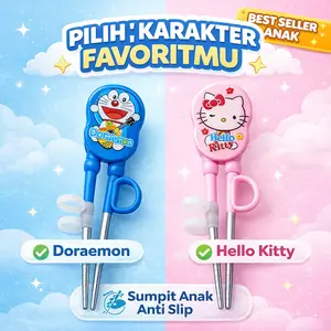 Sumpit Anak Karakter | Sumpit Anak Belajar Makan