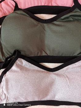 Product Review of Sports women's small chest push-up vest integrated without steel ring with chest pad Outdoor from D**3 2
