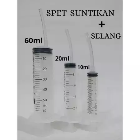 SPET / SPUIT / SUNT1K4N UKURAN 10ML 20ML 50ML UNTUK PARFUM TINTA DLL HARGA 1 PCS { Best Quality }