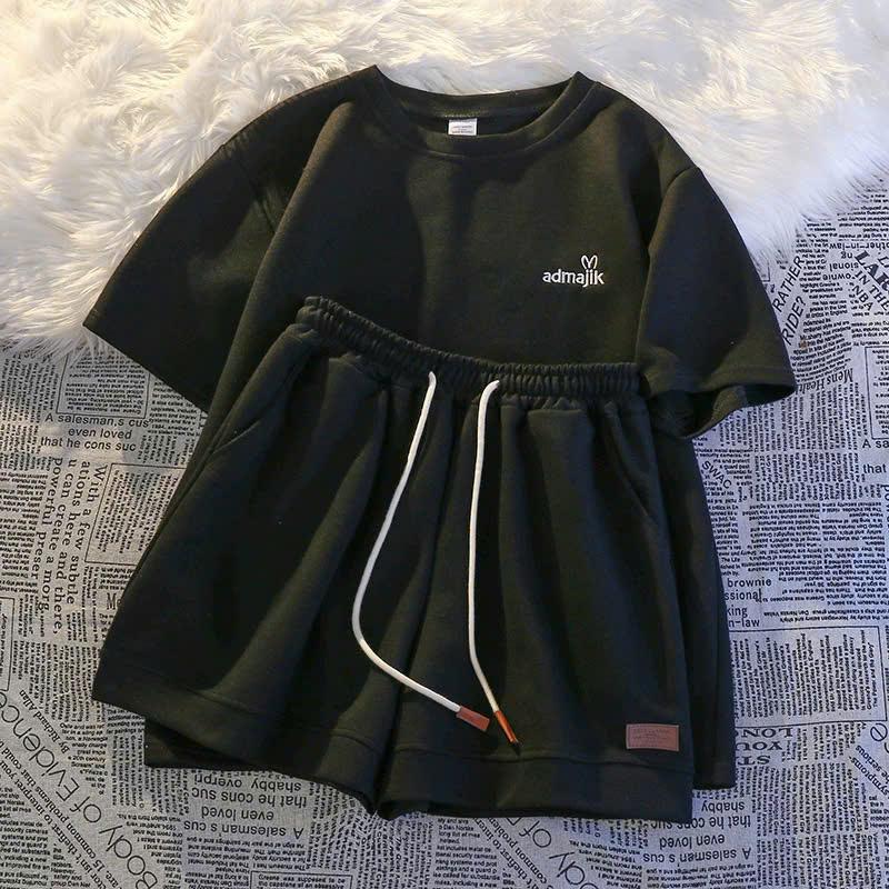 SET Bộ Quần Áo Nam Nữ ADMAIJK - Đồ Bộ Thể Thao Nữ Chất Cotton Mặc Đi Chơi Du Lịch Ullzang 4