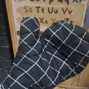 1 Pcs | Sarung Tangan Anti Panas | untuk Memanggang Kue & Memasak Perlindungan Maksimal Untuk Tangan Anda saat di Dapur | Motif Elegan & Banyak Pilihan Warna