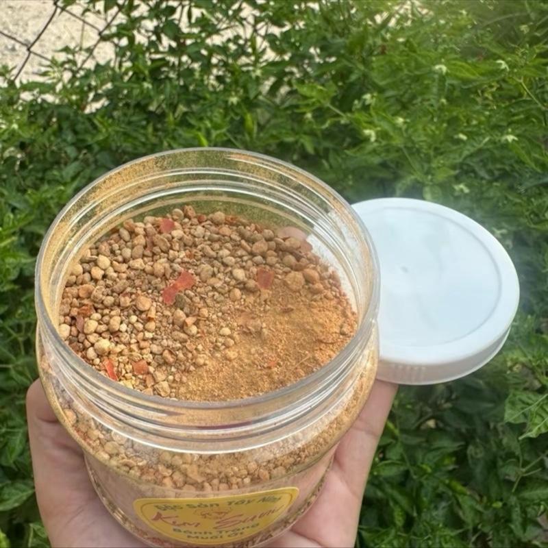 Combo 2loại muối sặc nhuyễn 250g muối sặc nhuyễn có hạt 250g đặc sản Tây Ninh