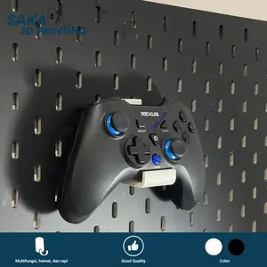 Gamepad Holder – Dudukan Stick PS / Xbox / Controller Gaming Rapi & Kokoh pegboard aesthetic Joystick Komputer