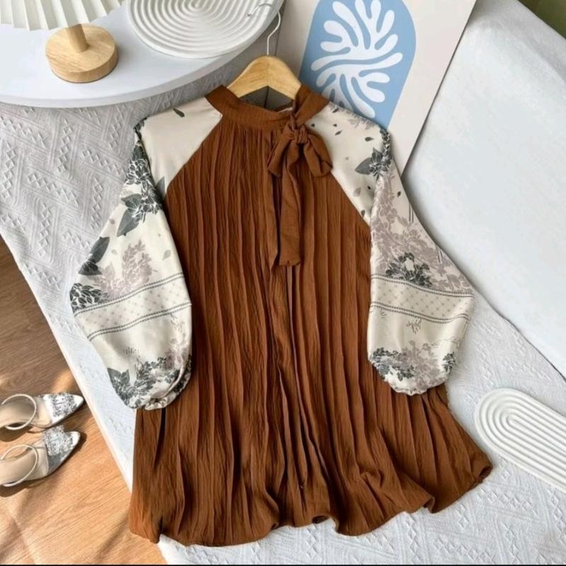 Khalisa Premium Blouse + Label Dexalove + Outfit Kekinian+ Atasan Muslimah 4