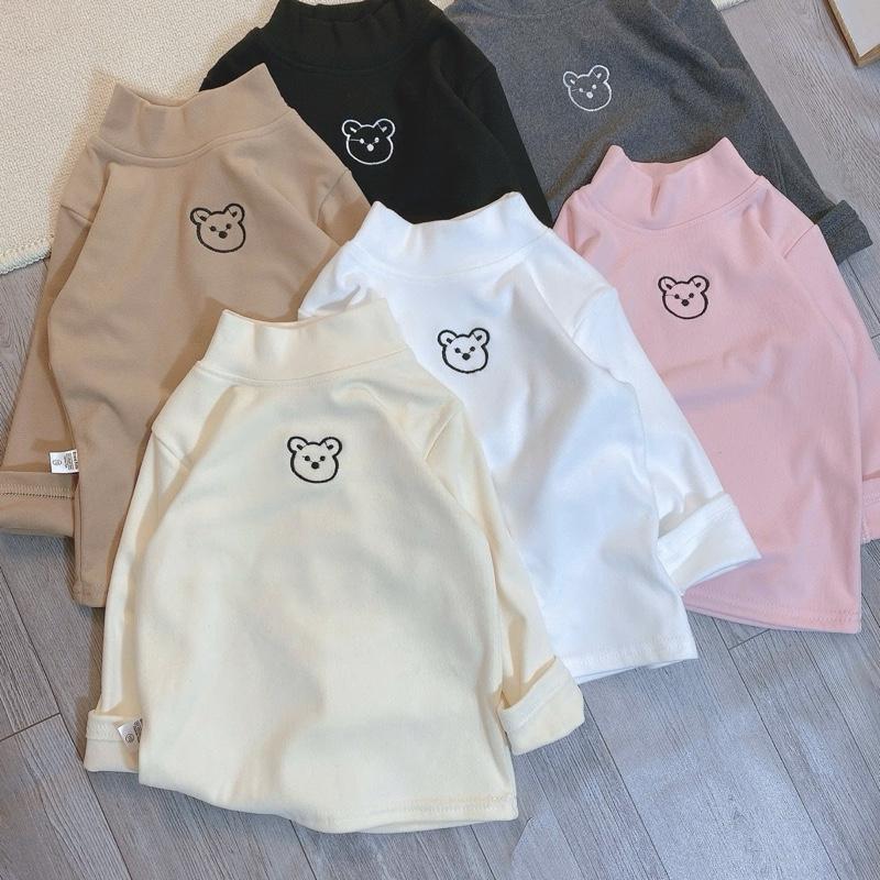 Set áo nỉ giữ nhiệt cho bé trai và gái size từ 7 - 15kg siêu mềm và ấm thun dài tay vui lòng ghi chú hình theo yêu cầu