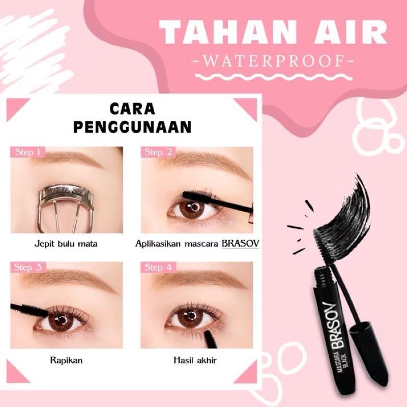 BRASOV Mascara Black Waterproof 10 gr | Mascara 2