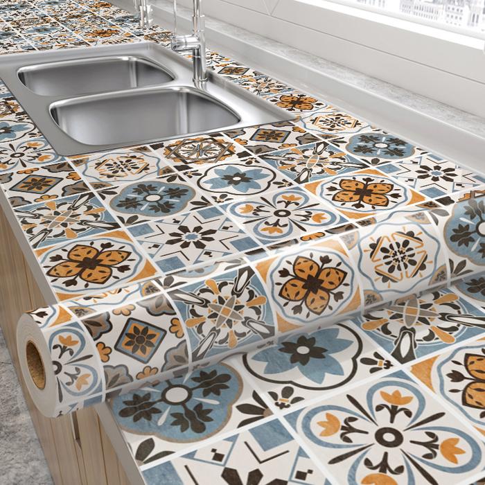Batik Railing Sticker Promo sticker dapur anti api air dan minyak panas alumunium foil 6 ...