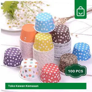 Muffin Cup Premium ( 100 pcs ) Uk 38 x 30 - Newgoya