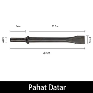 CHIGE Air Hammer Chisel Bit Pahat Pneumatik Kepala Palu Angin Aksesoris Alat Berat
