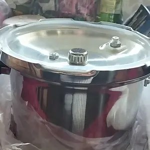 Eatkit Panci Presto Alumunium Serbaguna Anti Lengket Pressure Cooker Untuk Kompor Gas With Steamer 4L/6L/8L/10L