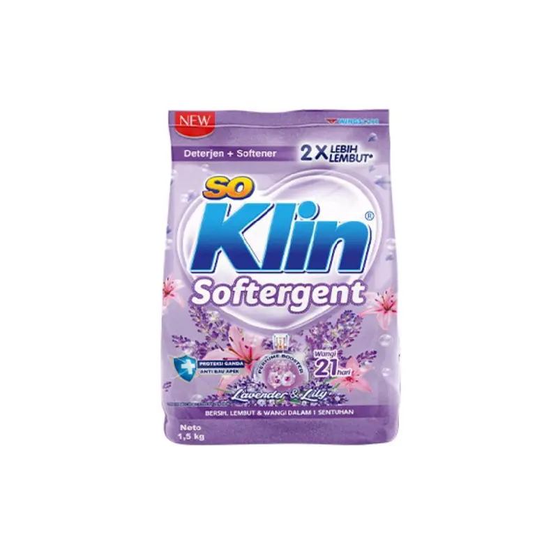 So Klin Softergen Powder Detergen 1.5kg -ini Detergen Bubuk 1