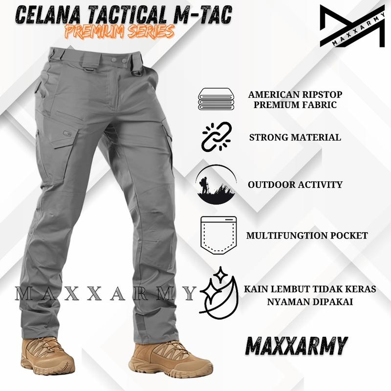 Product Introduction of Celana Cargo Pria Model Eksklusif dan Terbatas Anti Luntur - Dewasa Casual Katun Nyaman Santai 6