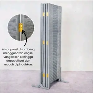 Tinggi 2 METER  Sketsel Rotan Sintetis Pembatas Ruangan Partisi Sekat Ruangan Murah