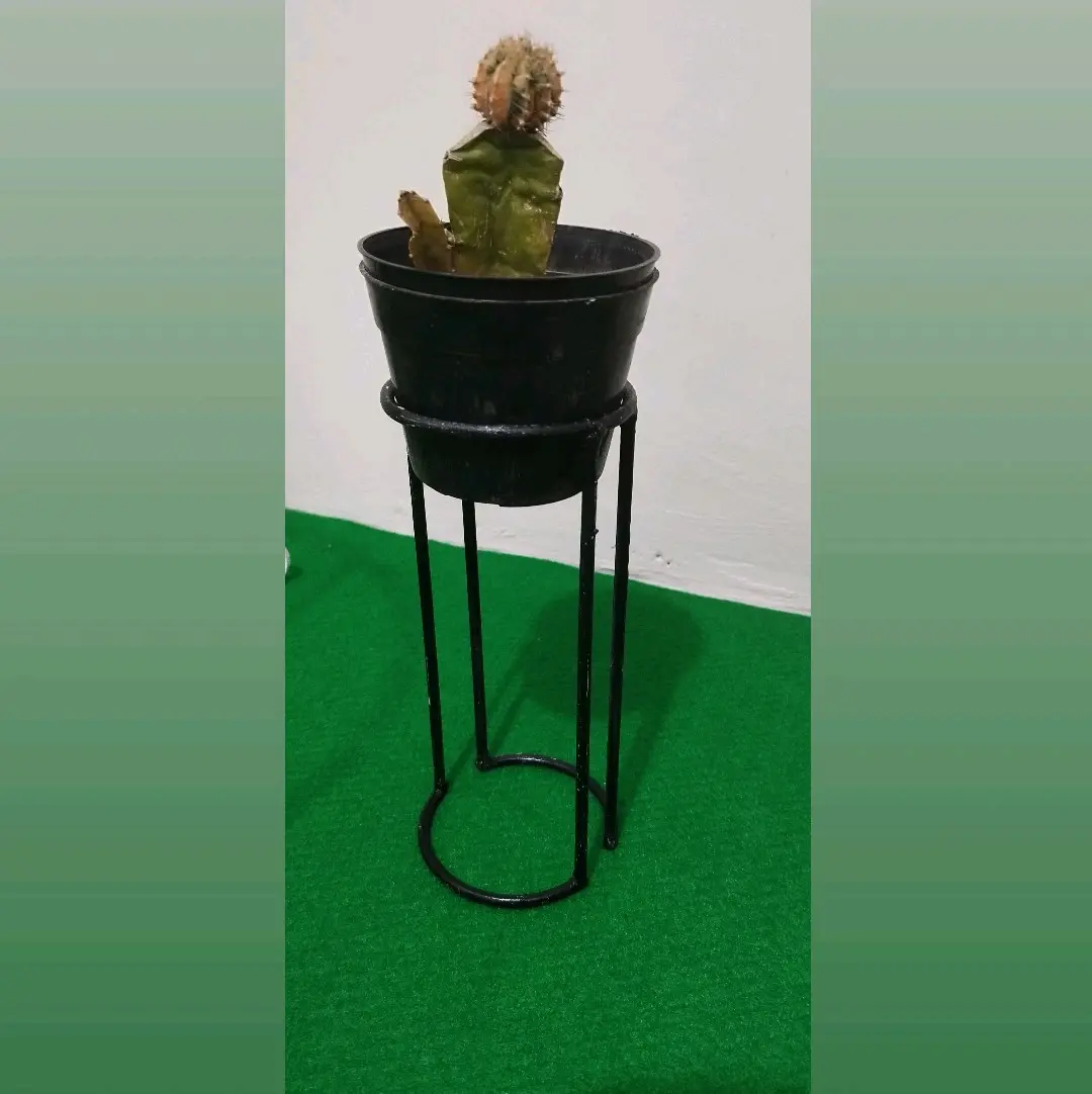 STANDING POT BESI MURAH//STANDING POT BESI MINIMALIS// RAK POT BUNGA/POT BELAH
