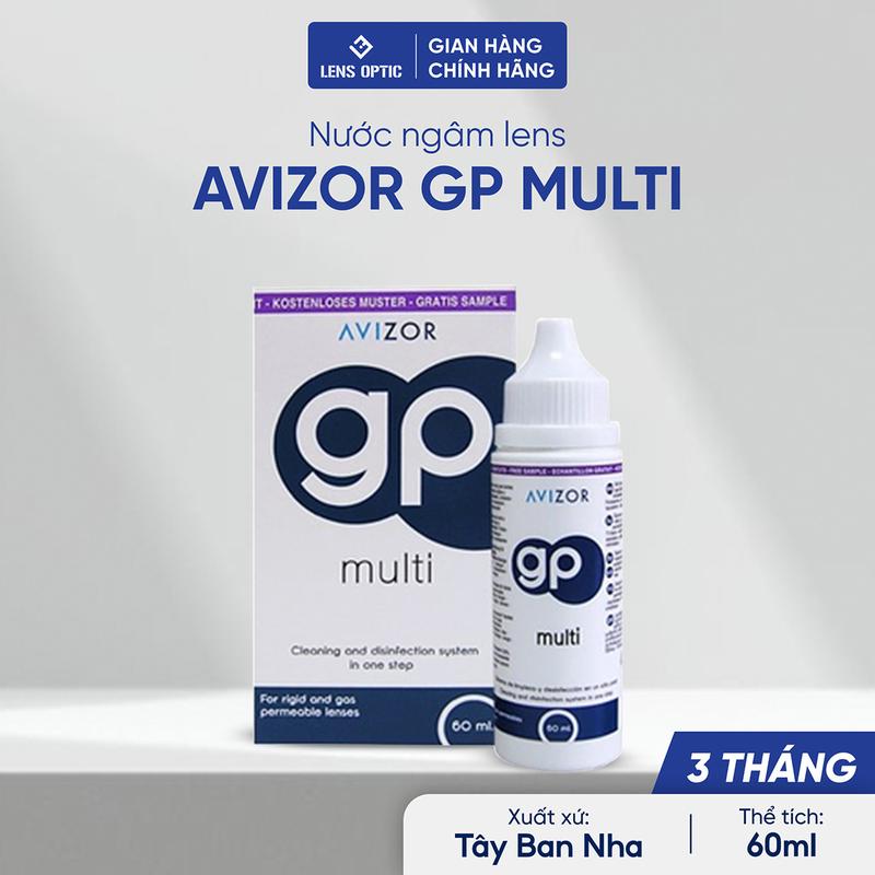  Dung dịch ngâm rửa kính Avizor GP Multi 60ml - Avizor GP Multi 