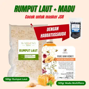 Waroeng Rempah - Paket Rumput Laut Madu DENGAN HABBATUSSAUDA