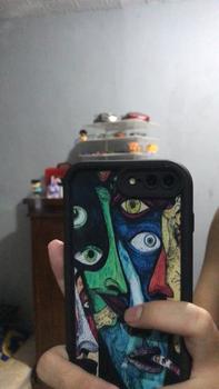 Product Review of Casing Hp Untuk Iphone 11 11 Pro Max 13 6 6S 7 7 Plus8 Plus 8 SE 2020 2022 X XS XR Silikon TPU Pelindung Kamera Topeng Setan Artistik Soft Case Ponsel Penutup from N**l 0