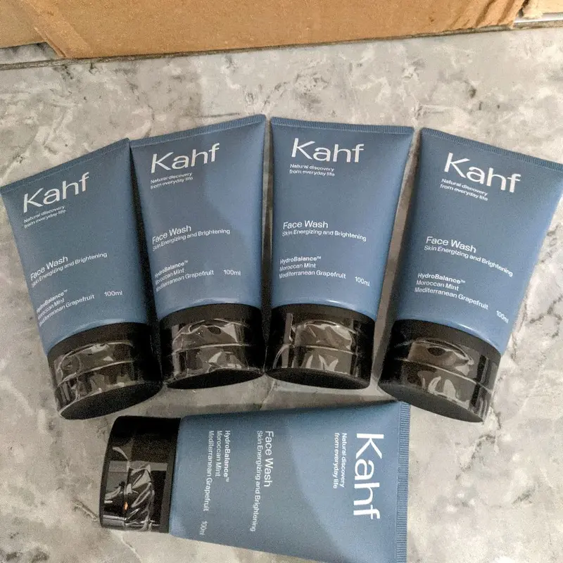 KAHF SKIN ENERGIZING & BRIGHTENING FACE WASH 100ML 3