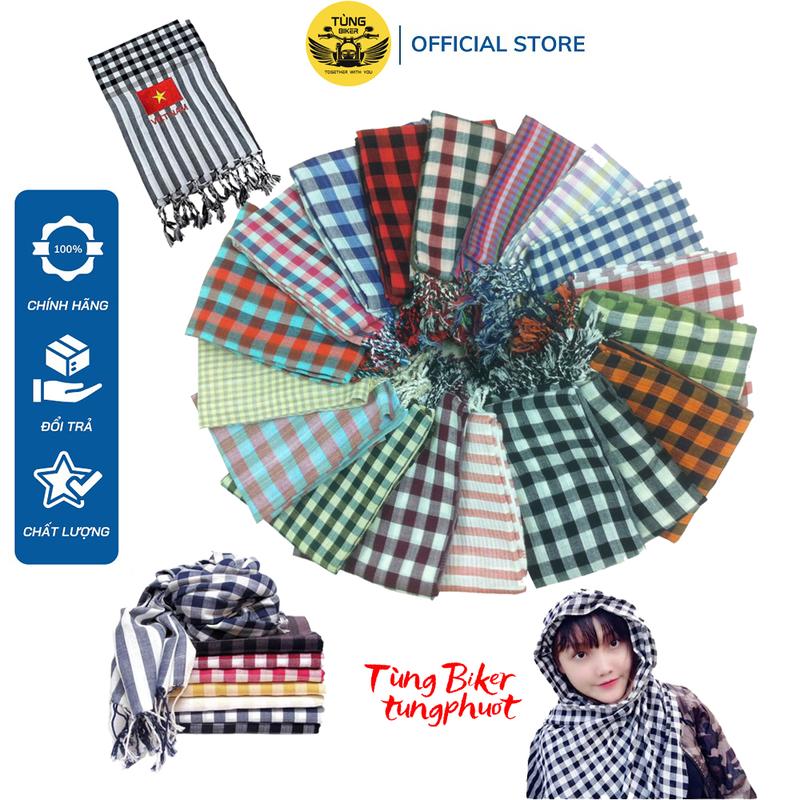 Khăn Rằn Nam Bộ Đi Phượt - Nhiều Màu Cực Đẹp