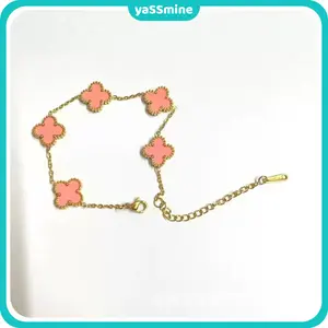 SET PERHIASAN EMAS TITANIUM PERMATA WANITA BUNGA