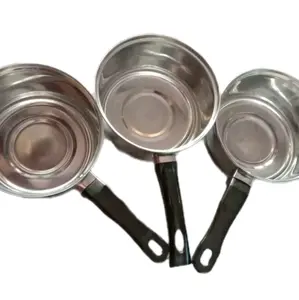 Panci Susu Stainless 3 Pcs Grosir - Kitchenware Mie Multifungsi Steel Dapur