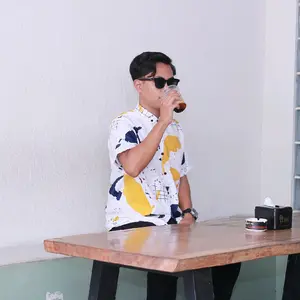 Kemeja Pria Motif pendek || kemeja  Cowok korean Printing || Kemeja Motif Casual pria Premium Assa Galery || Hem pendek Distro Baju Katun Dewasa Atasan