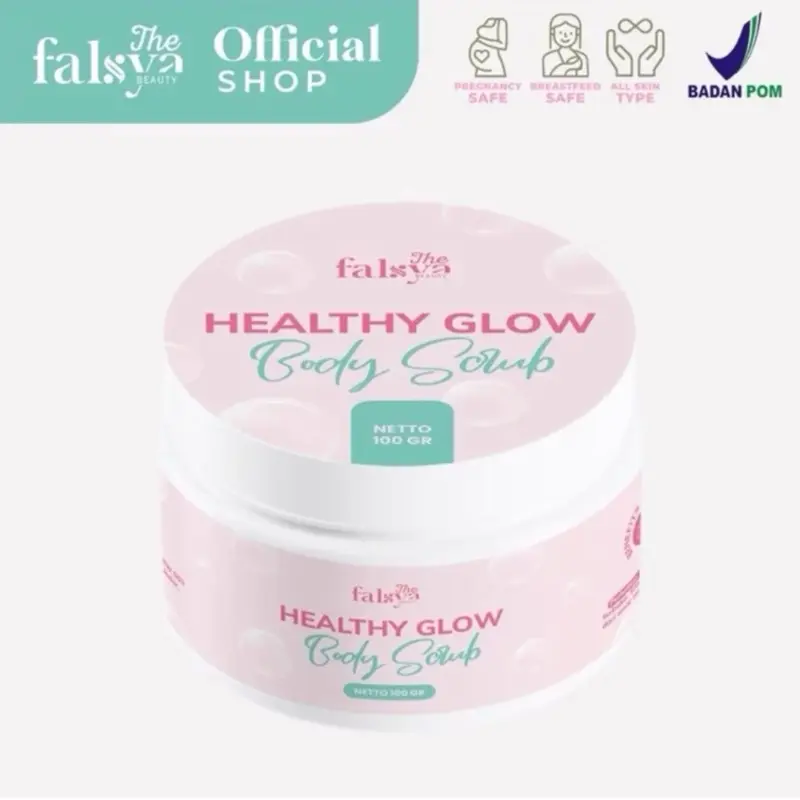 The Falsya Beauty Glasskin Glow Bar Soap, Mugwort Wash Off Mask & Glow Body Scrub 3