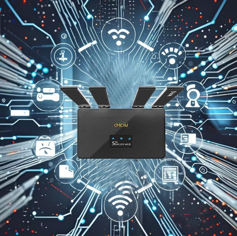 Wifi6 R611C bộ phát wifi 4G màu đen, Anten gấp gọn được,phát cực khoẻ( 1 Wan/Lan) kết nối 32 thiết bị không kén sim, phù hợp gia đình, xe khách, tàu thuyền, trang trại