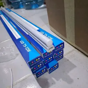 T5 Led TL 30cm 60cm 90cm dan 120cm Led Tube  biru , kuning , dan putih lampu neon panjang etalase hias