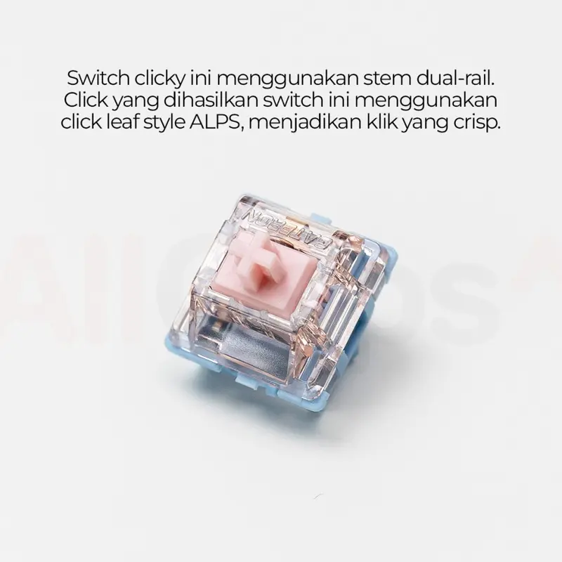 GATERON Melodic Clicky Tactile Clicky Switch 60g PCB Mount 1