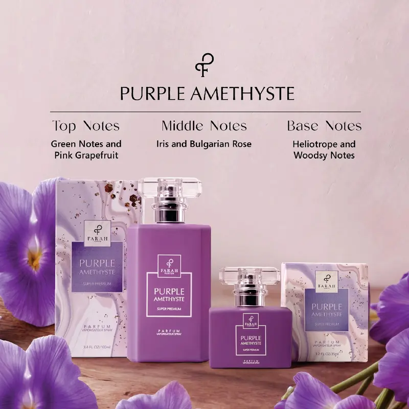 PURPLE AMETHYSTE for Women - PARFUM Highest Concentrated 3