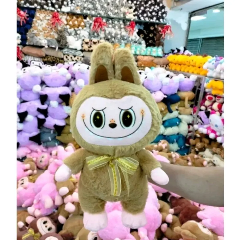 Bisa COD boneka labubu bahan halus viral banyak pilihan warna 1