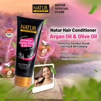Gambar [SPECIAL LIVE] Natur Argan Series - Shampoo Argan Oil 140ml & Conditioner Argan Oil 160ml untuk Rambut Rusak Kering Bercabang Conditioner Rontok Shampoo Vitamin dari Natur Kota Administrasi Jakarta Timur 4 Tokopedia
