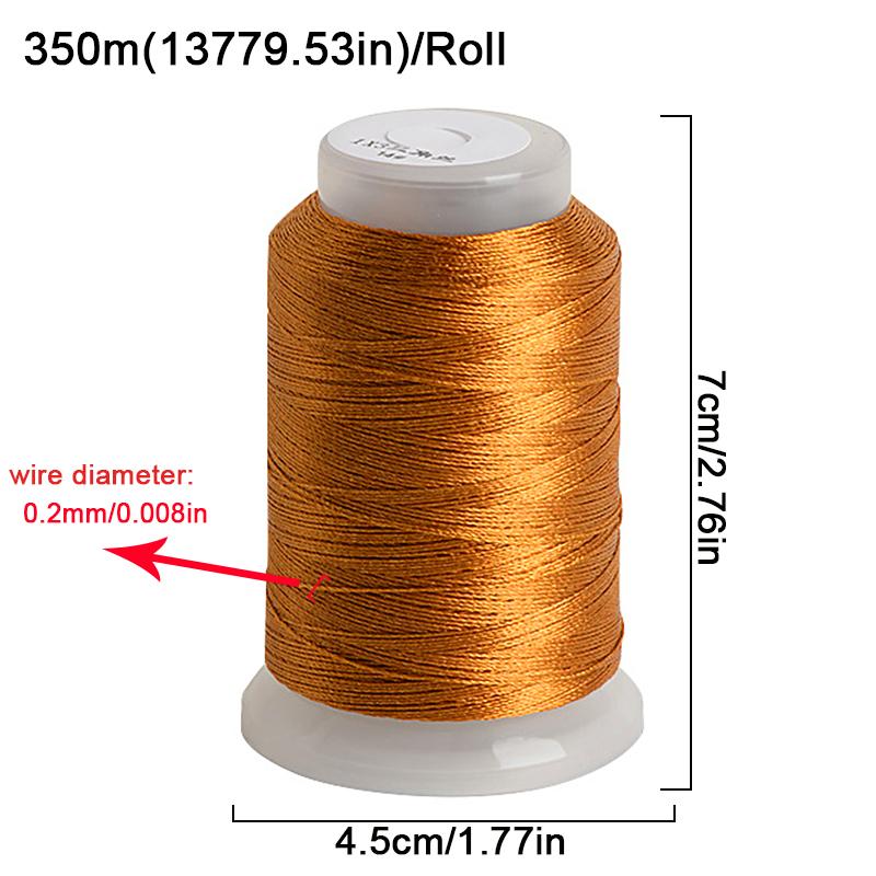 350m/roll Embroidery Sewing Thread Ice Silk Tassel DIY Hand Cross Stitch Threads Craft Needlework Tools 2
