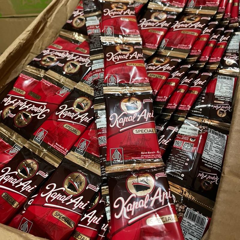 1 RENTENG KOPI HITAM KAPAL API 6,5gr | KOPI MURNI | KAPAL API MINI ...