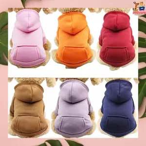 Dog Hoodies Pet Clothes For Dogs Coat Jackets Puppy Baju Anjing